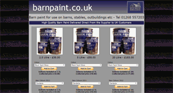 Desktop Screenshot of barnpaint.co.uk